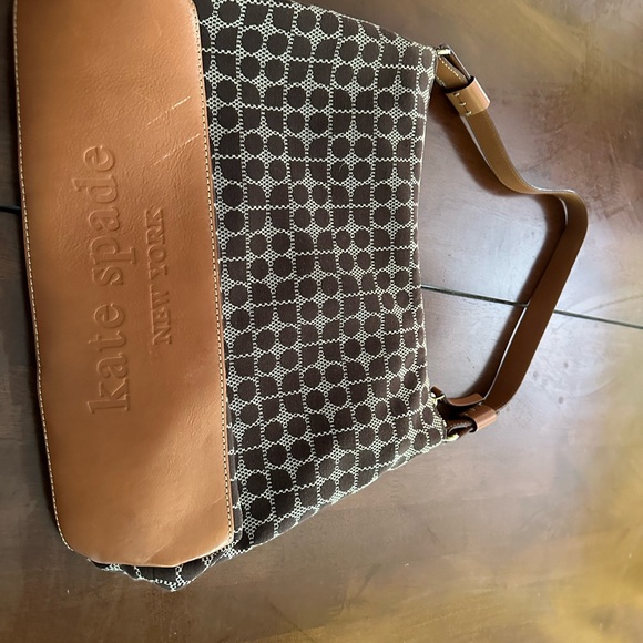 NWOT kate spade Classic Noel Flat 'Serena' Shoulder Handbag, Signed bottom, hobo - Picture 12 of 13